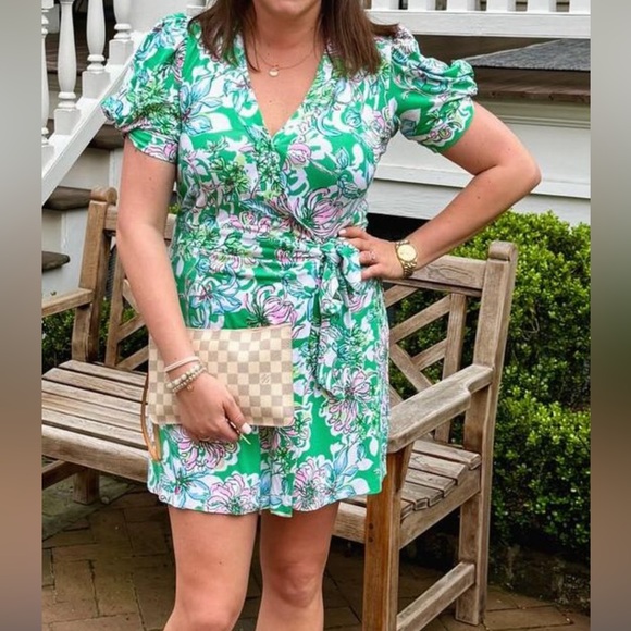 Lilly Pulitzer Sailyn skirted romper - Picture 2 of 7